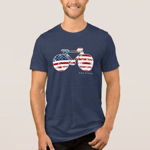 T-shirt AMERICA cyclists stylish look