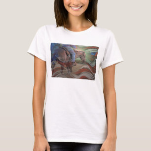 T-shirt América….deixe a rédea da liberdade!
