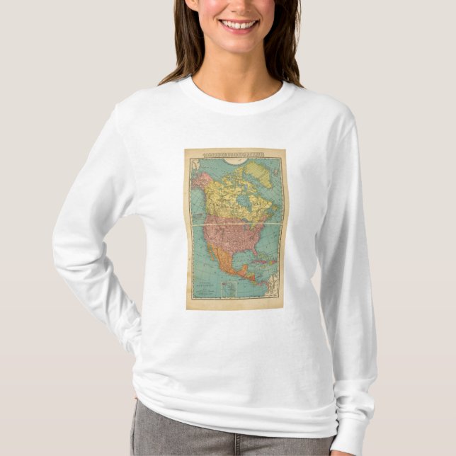 T-shirt America do Norte 16 (Frente)