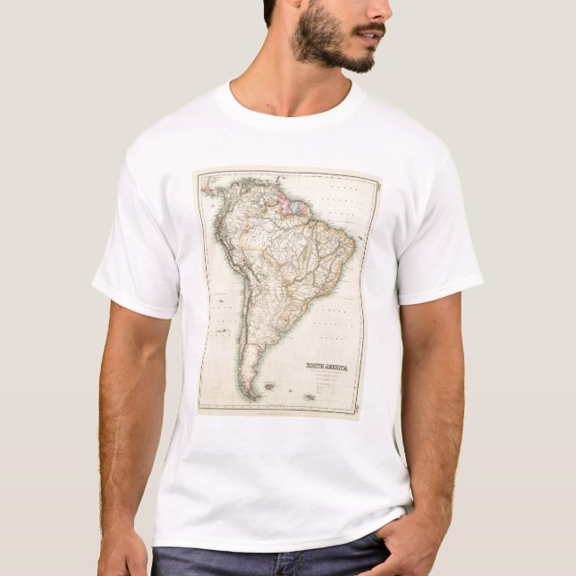 T-shirt Ámérica do Sul 16 (Frente)