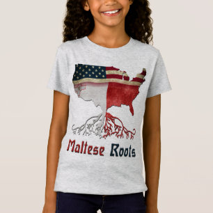 T-shirt American maltês Roots Tee