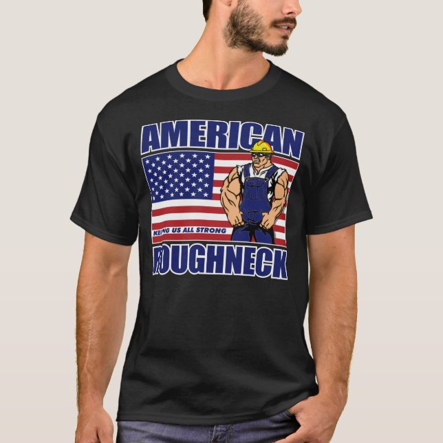 T-SHIRT AMERICAN ROUGHNECK (Frente)