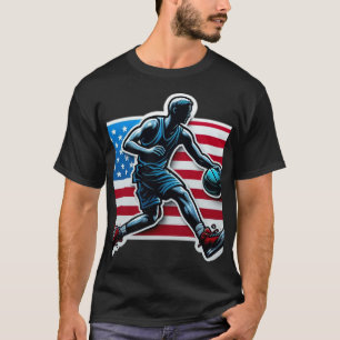 T-shirt American Slam Dunk