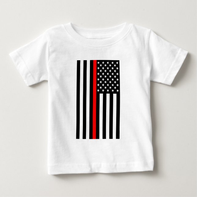 T-shirt American Thin Red Line Graphic (Frente)