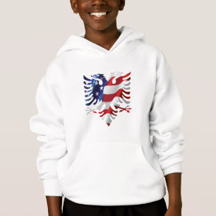 T-shirt Americano albanês Eagle