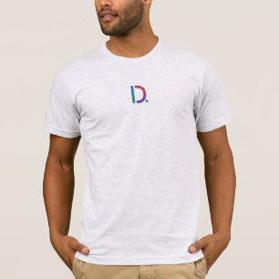 T-shirt americano básico do roupa dos homens de