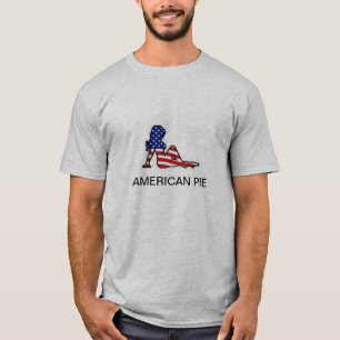 T-shirt americano da torta
