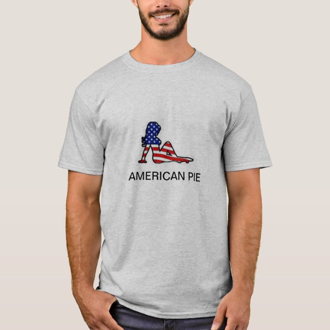 T-shirt americano da torta (Frente)