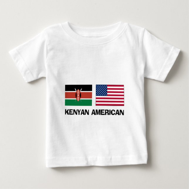 T-shirt Americano do Kenyan (Frente)