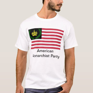 T-shirt americano do partido do Monarchist