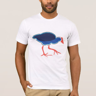 T-shirt americano do roupa de Pukeko