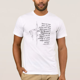 T-shirt americano do roupa do 26:22 do Gen