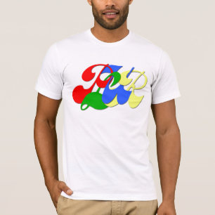 T-shirt americano do roupa dos homens de PLUR
