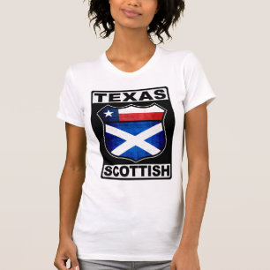 T-shirt Americano escocês de Texas