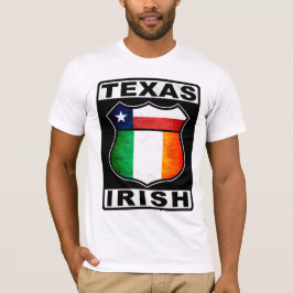 T-shirt Americano irlandês de Texas