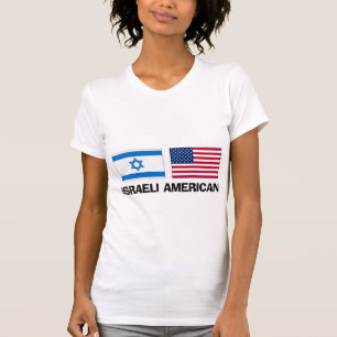 T-shirt Americano israelita