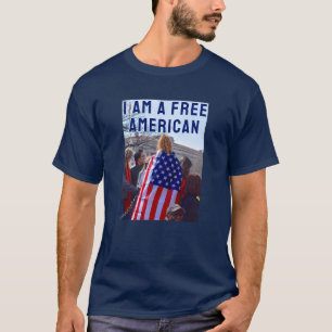 T-Shirt americano livre (escuro)