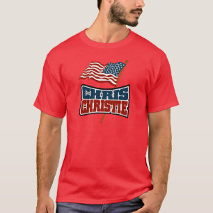 T-shirt Americano orgulhoso de Chris Christie