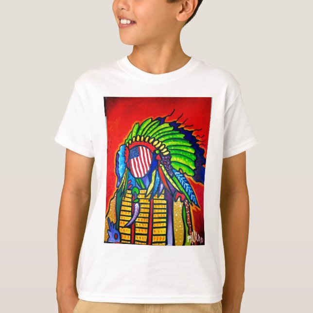 T-shirt Americano real (Frente)