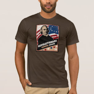 T-shirt americano revolucionário de Samuel Adams