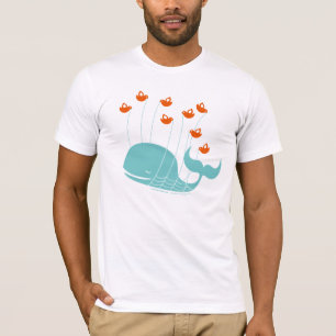 T-shirt americano unisex do roupa de Failwhale