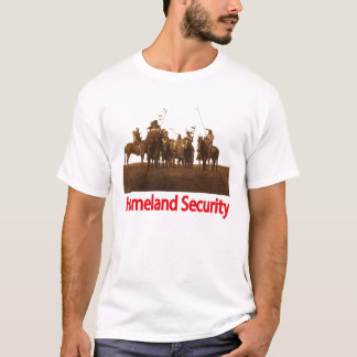 T-shirt Americanos nativos da Segurança Nacional