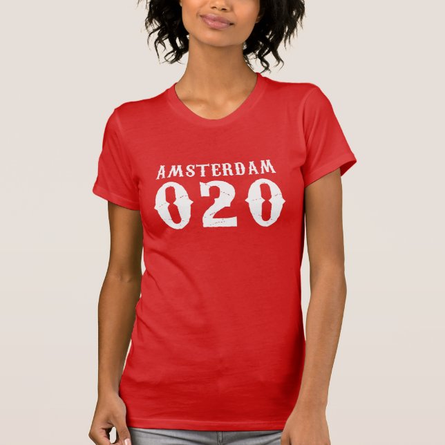 T-Shirt Amesterdã 020 (Frente)