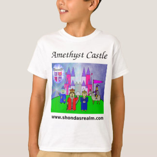 T-shirt Amethyst do castelo do reino de Shonda