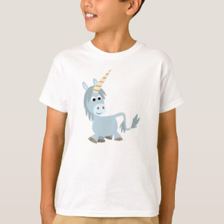 T-shirt amigável bonito das crianças do unicórnio