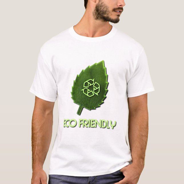 T-shirt amigável da criança de Eco (Frente)