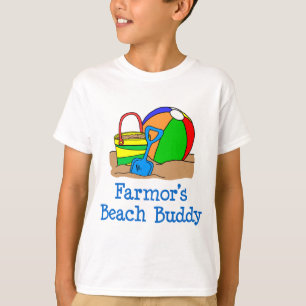 T-shirt Amigo da praia de Farmor