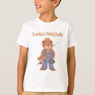 T-shirt Amigo de pesca do vovô