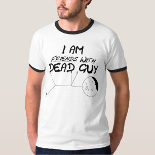 T-shirt Amigos com cara inoperante