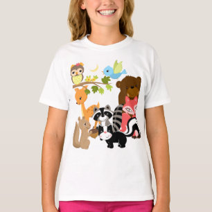T-shirt Amigos da floresta