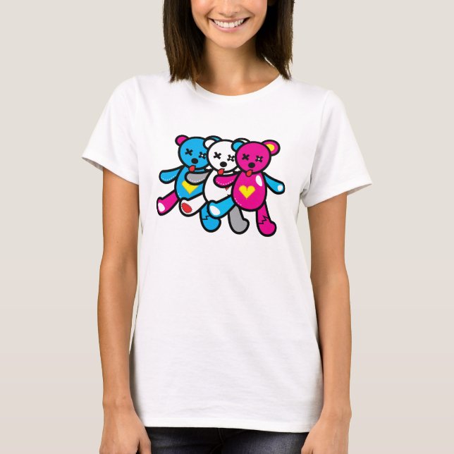 T-Shirt Amigos de Urso (Frente)