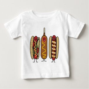 T-shirt Amigos do cachorro quente