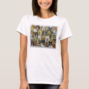 T-shirt Amigos do cão