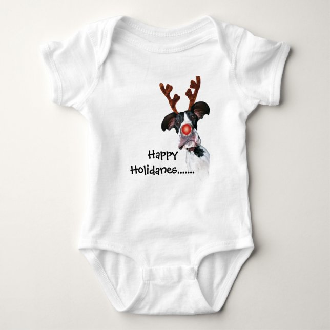 T-shirt Amigos Holidane de great dane (Frente)