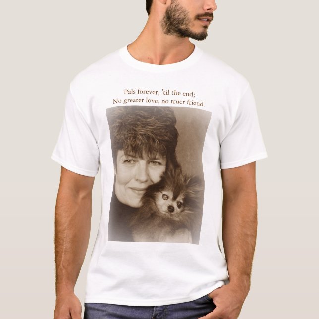 T-shirt Amigos para sempre (Frente)