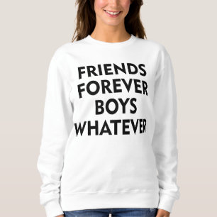 T-shirt Amigos para sempre, meninos o que quer que