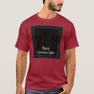 T-shirt Amish Christmas Lights