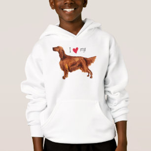 T-shirt Amo meu Setter Irlandês