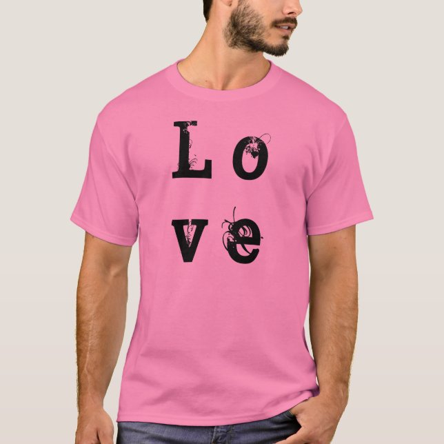 T-shirt amor (Frente)