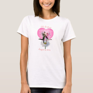 T-shirt Amor À Dança De Fada De Sangue