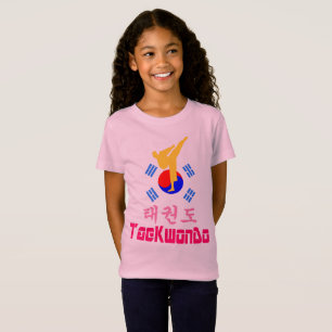 T-shirt ▪ ☯ ✔ Amor Arte Marcial Coreano TaeKwonDo Ajustado