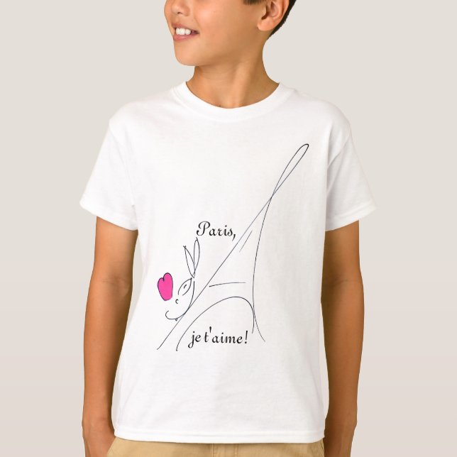 T-shirt amor bunny03 (Frente)