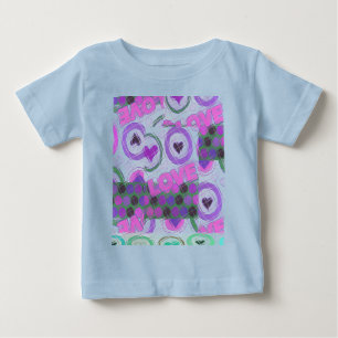 T-shirt Amor coração sentimental adorável