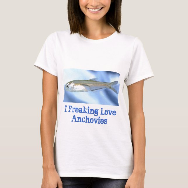 T-shirt Amor da anchova (Frente)