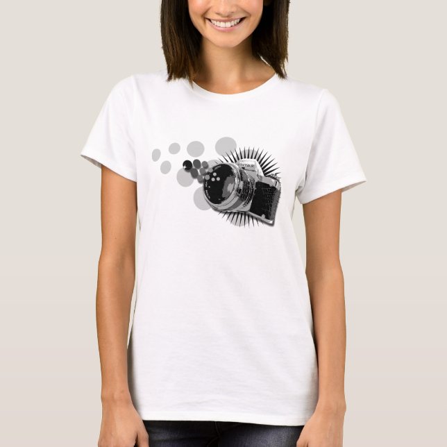 T-shirt Amor da fotografia (Frente)