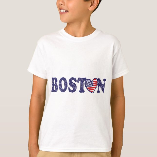 T-shirt Amor de Boston (Frente)